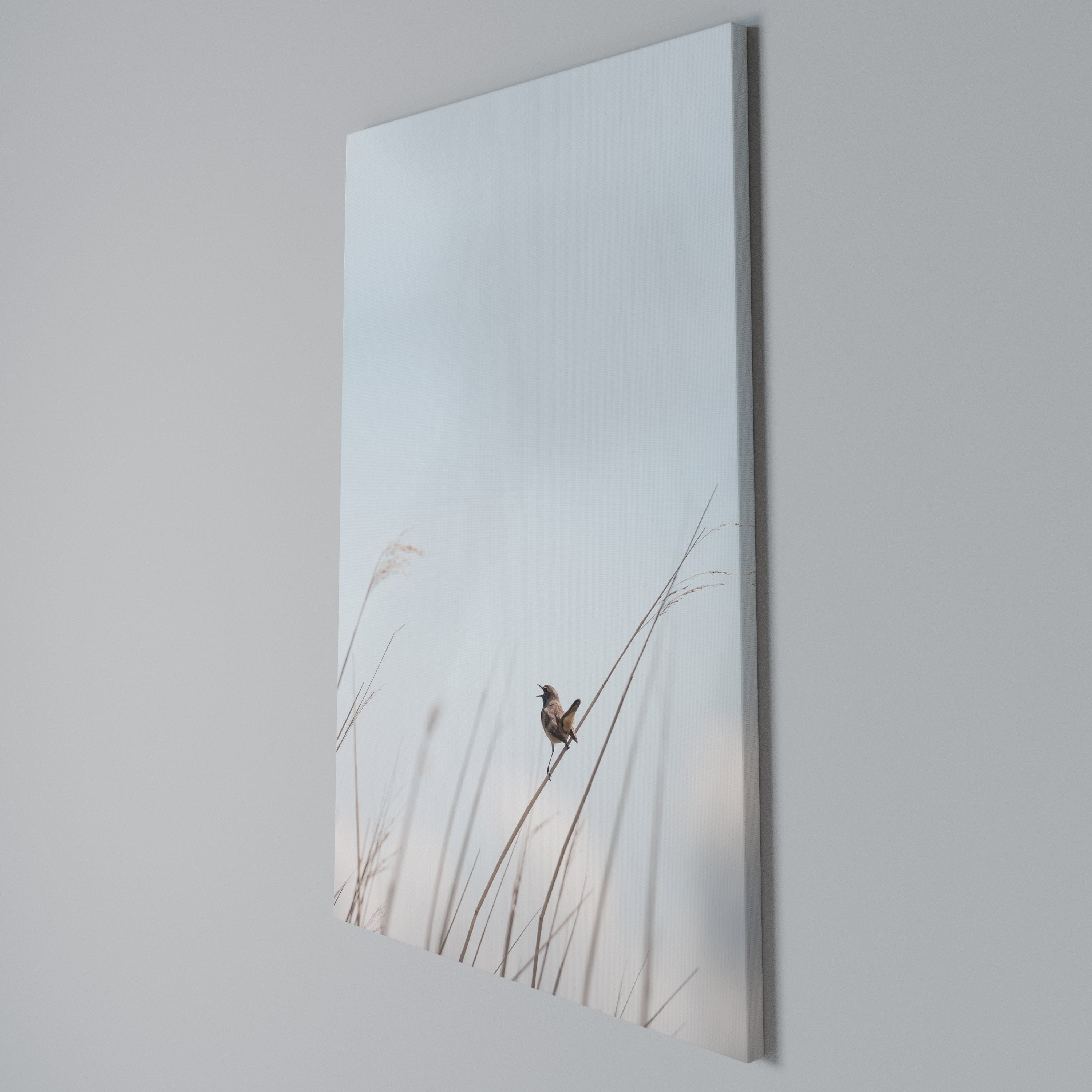 NATURE'S CHORUS Vertical Canvas Print