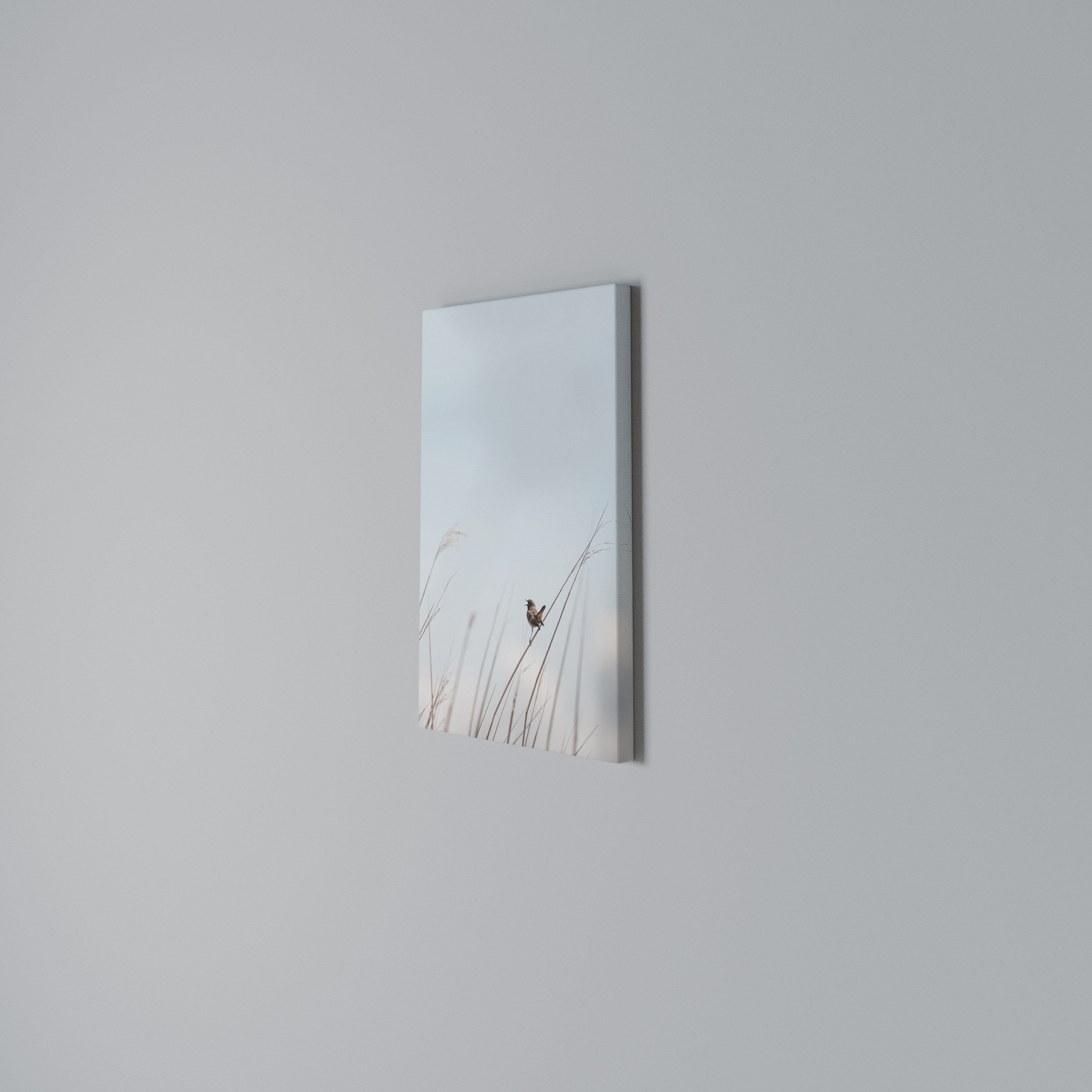 NATURE'S CHORUS Vertical Canvas Print