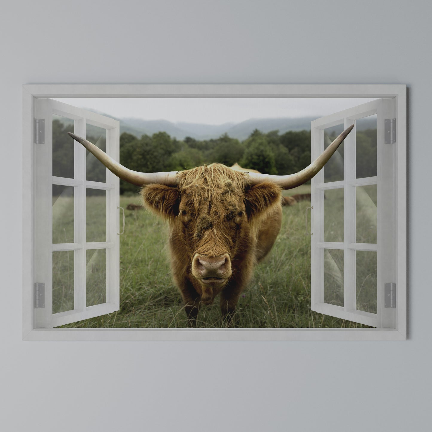 FIELDS OF FOCUS Horizontal Canvas Print