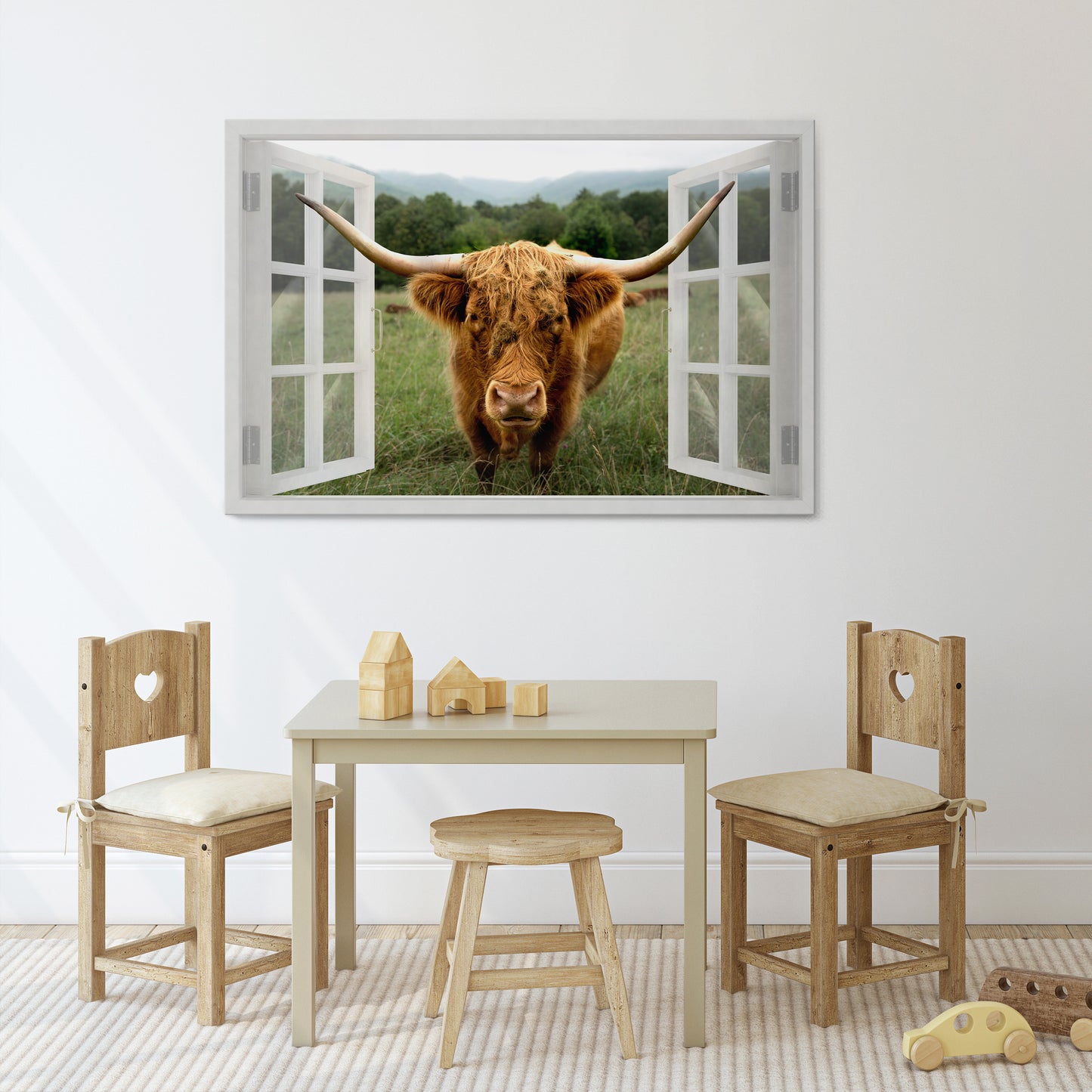 FIELDS OF FOCUS Horizontal Canvas Print