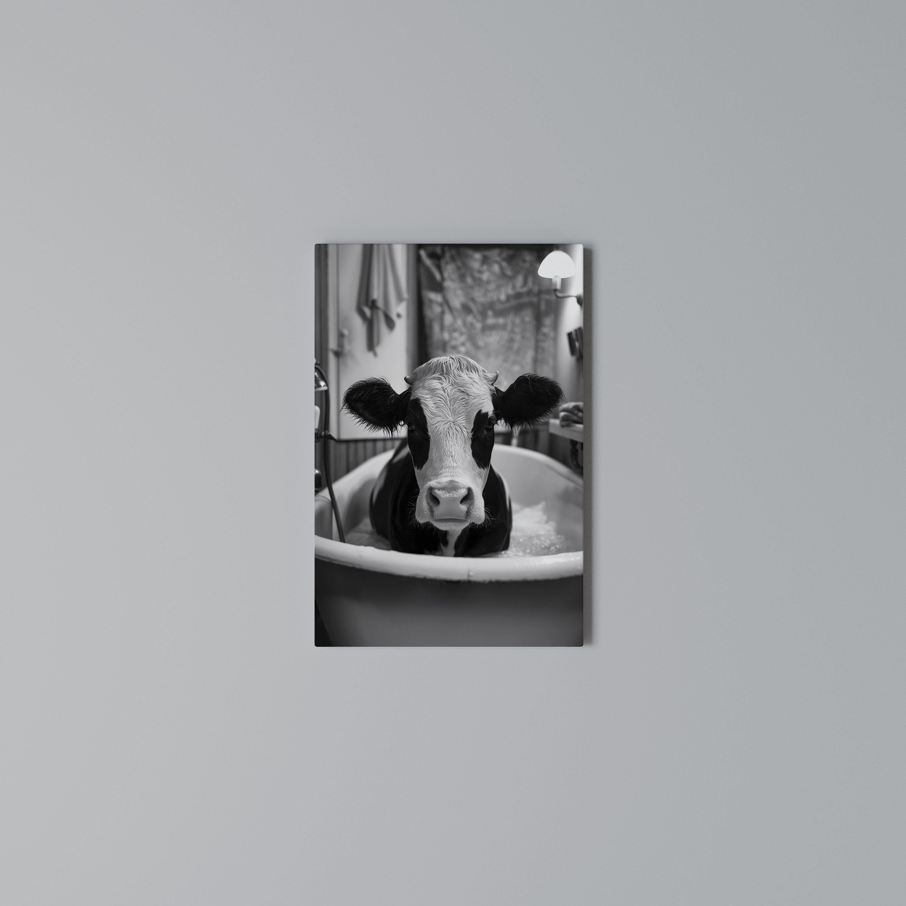 MONOCHROME MOOOD Κατακόρυφος Πίνακας σε Καμβά