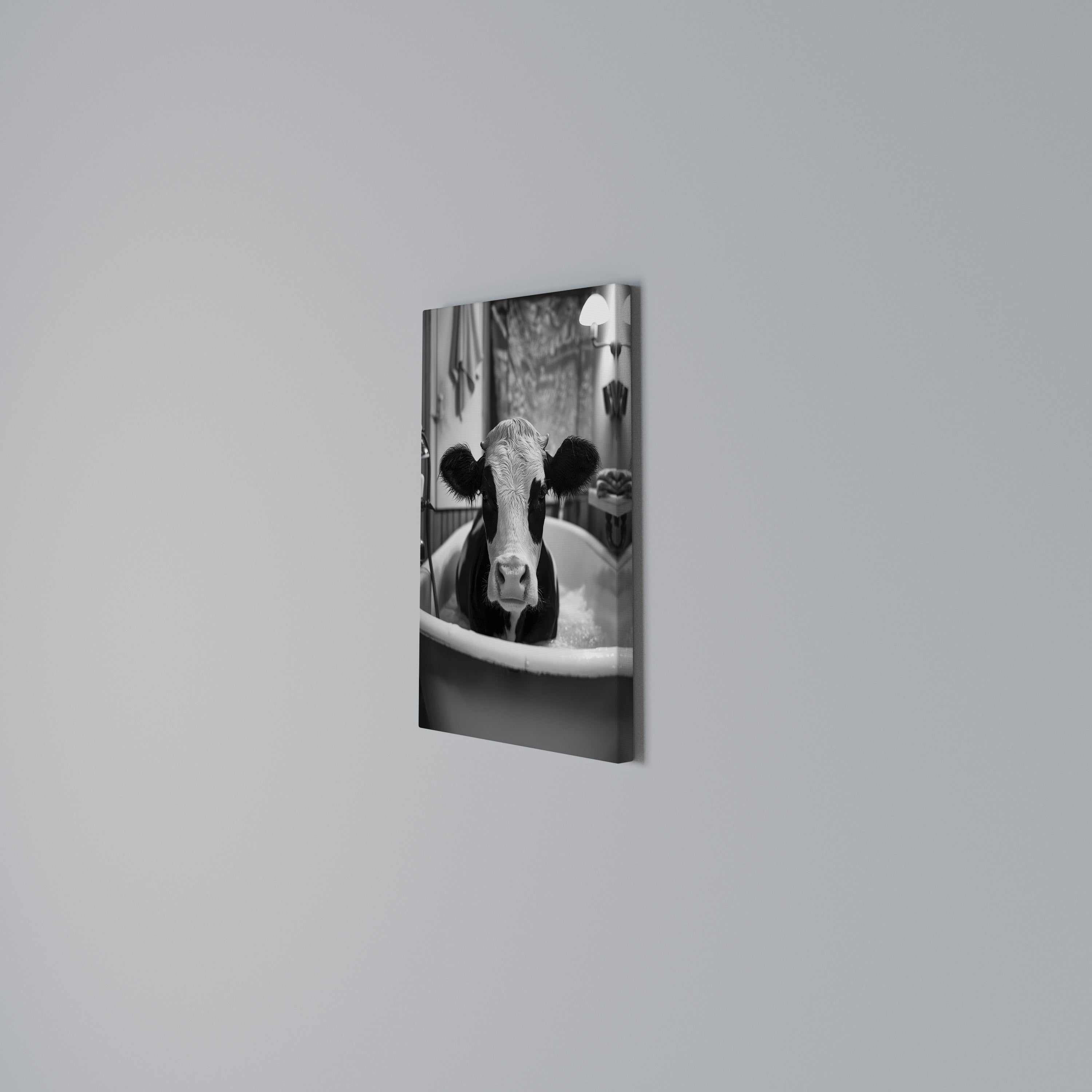 MONOCHROME MOOOD Κατακόρυφος Πίνακας σε Καμβά