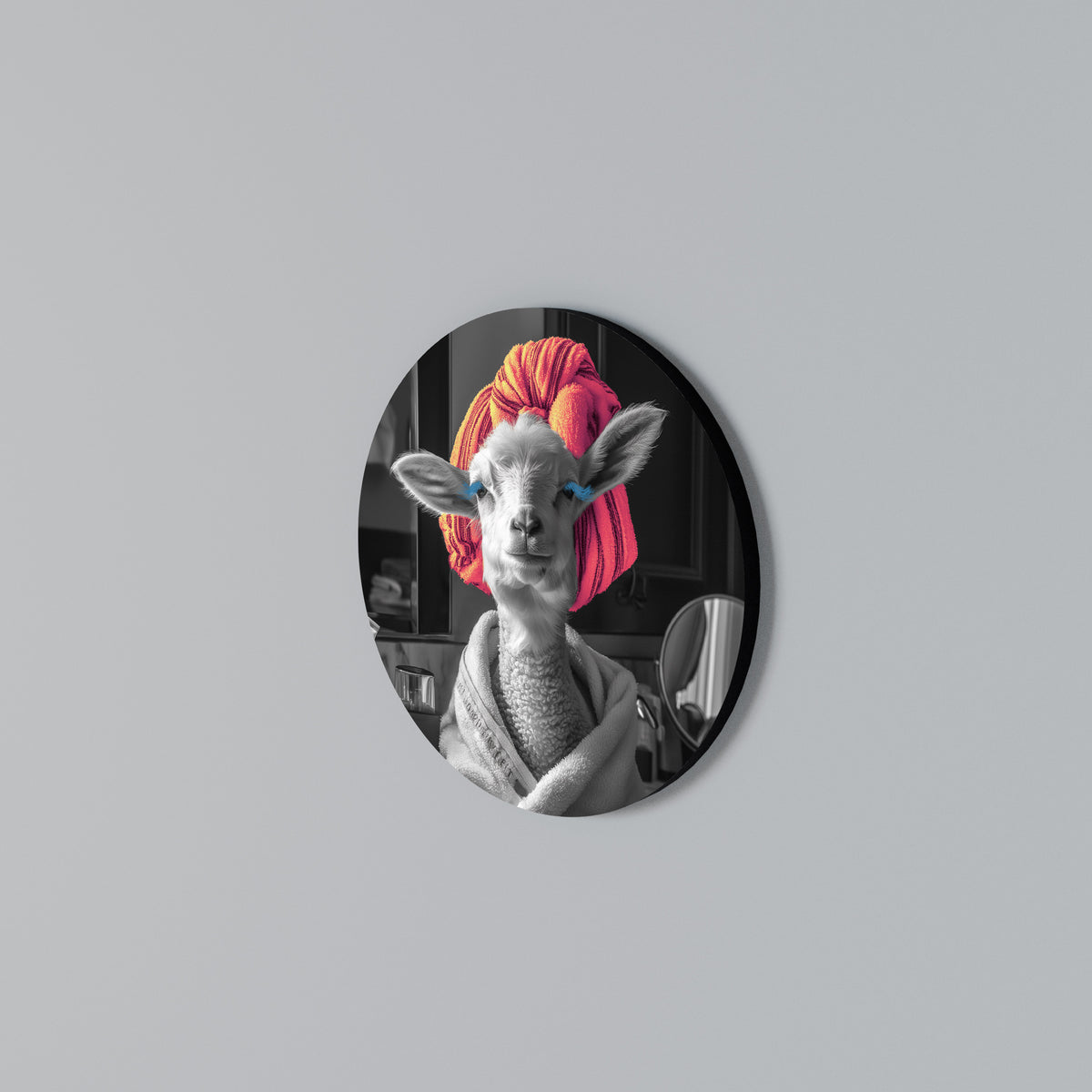 COUTURE CUDDLE Στρογγυλός πίνακας ζωγραφικής