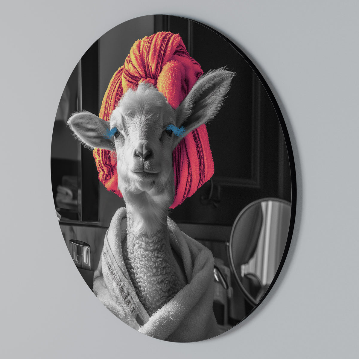 COUTURE CUDDLE Στρογγυλός πίνακας ζωγραφικής