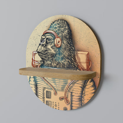GORILLA GROOVE Διακοσμητικό Ράφι Art Shelf