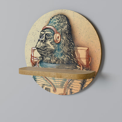 GORILLA GROOVE Διακοσμητικό Ράφι Art Shelf