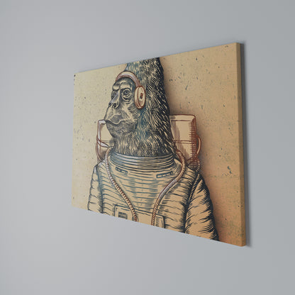 GORILLA GROOVE Horizontal Canvas Print