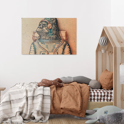 GORILLA GROOVE Horizontal Canvas Print