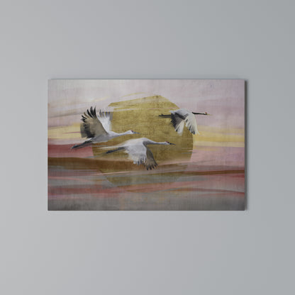ELEGANT FLIGHT SYMPHONY Horizontal Canvas Print