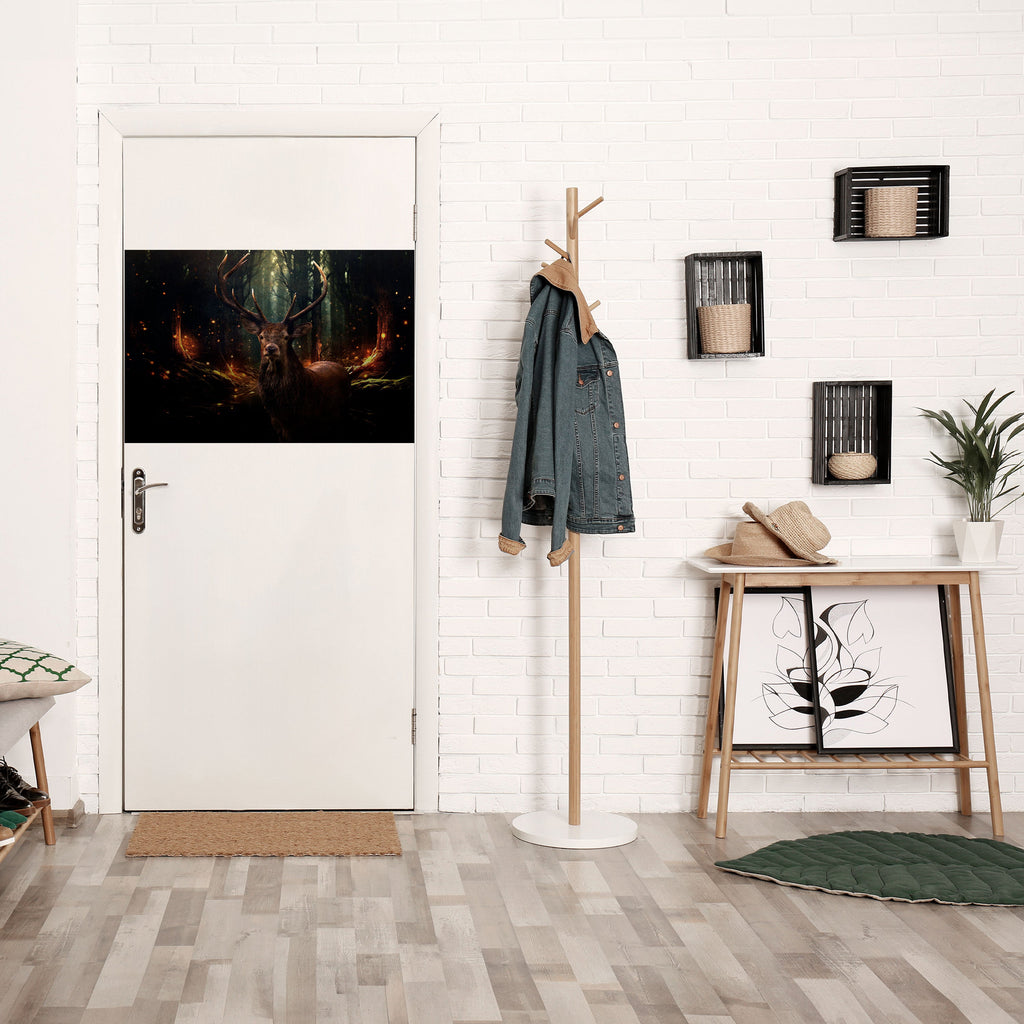 ENCHANTED FOREST GUARDIAN Peel and Stick Horizontal Poster