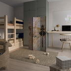 HER HIGHNESS DRAGONFLY 3-Panel Room Divider