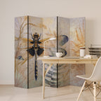 HER HIGHNESS DRAGONFLY 5-Panel Room Divider