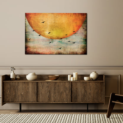 UP TO THE SUN Horizontal Canvas Print