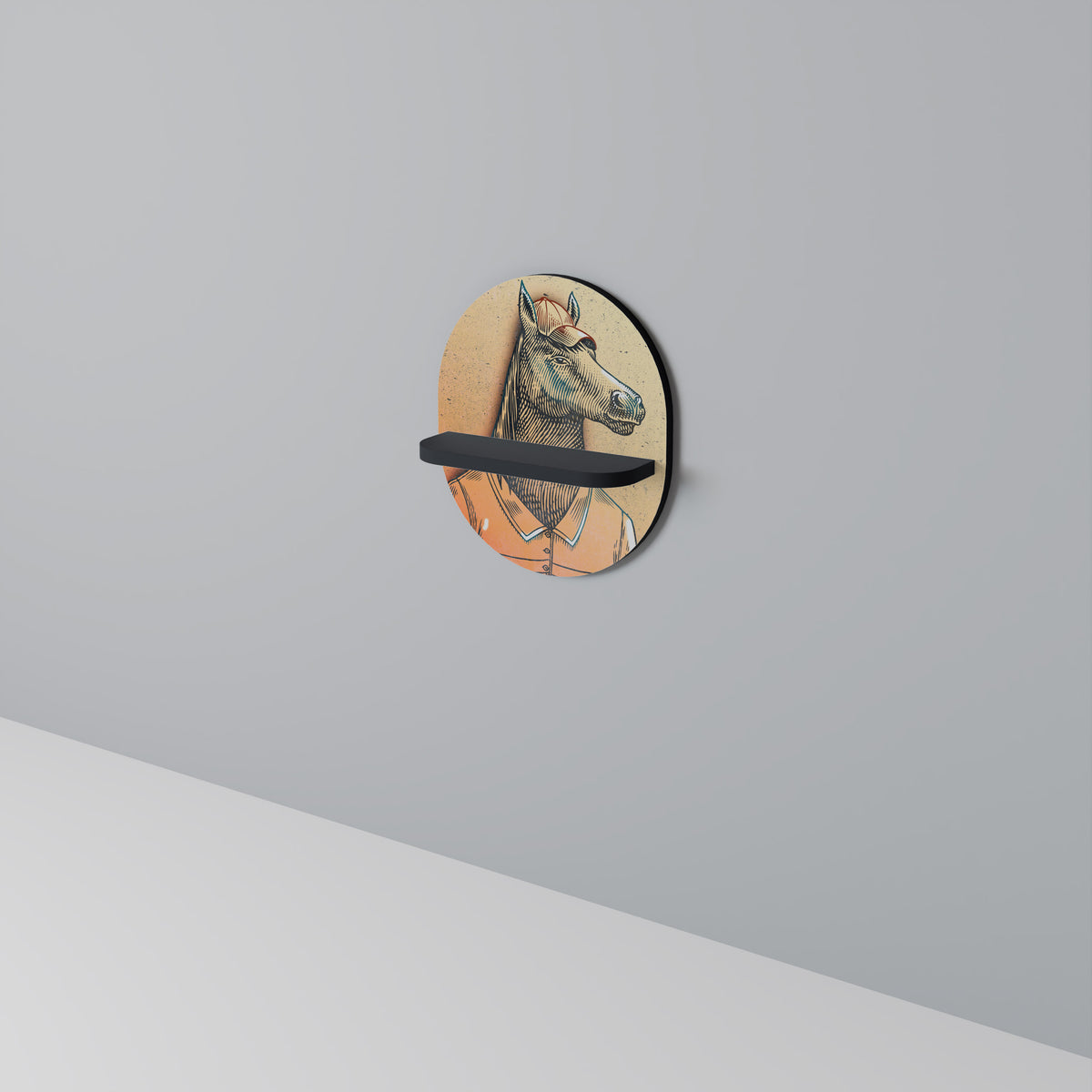 EQUINE SWAGGER Art Shelf