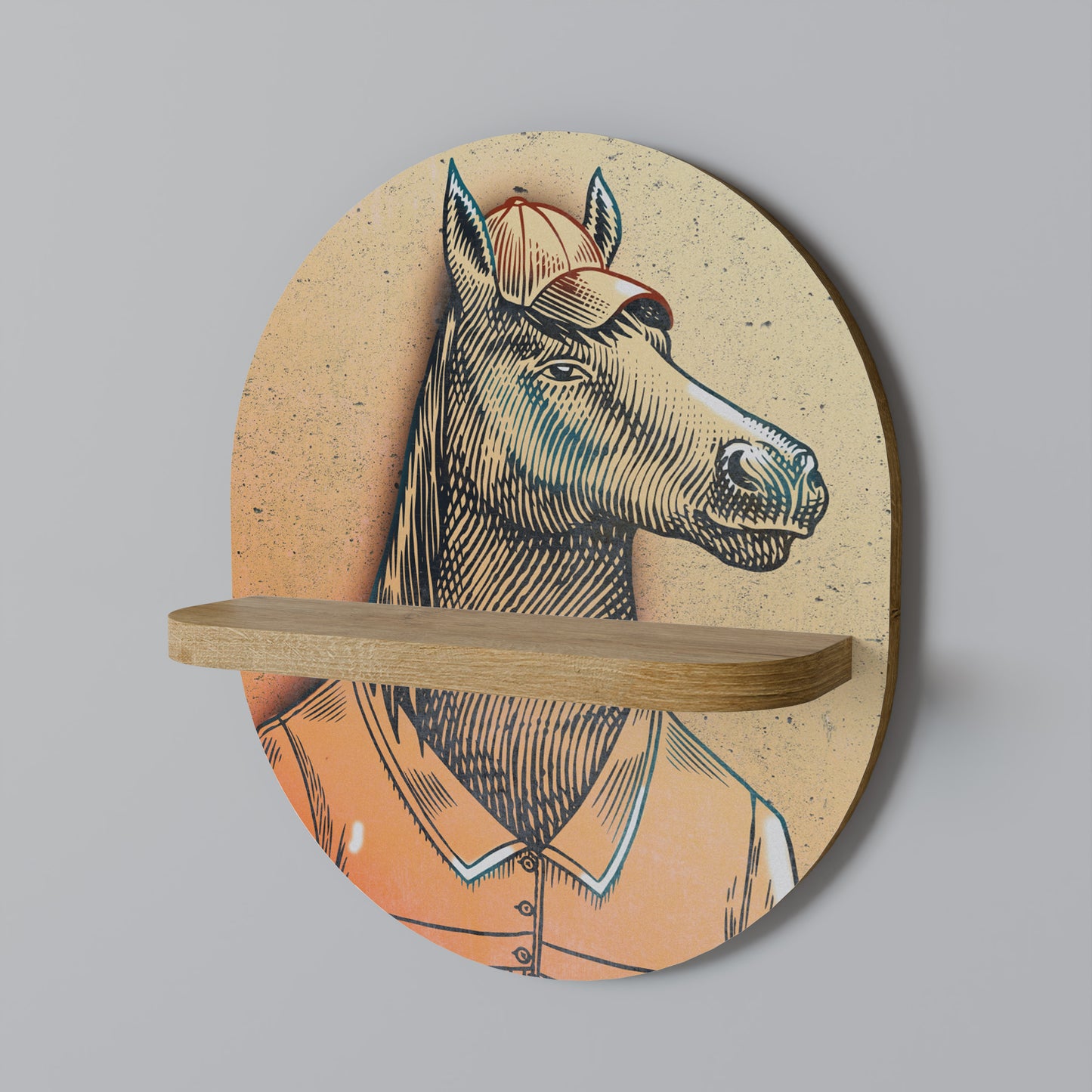 EQUINE SWAGGER Art Shelf