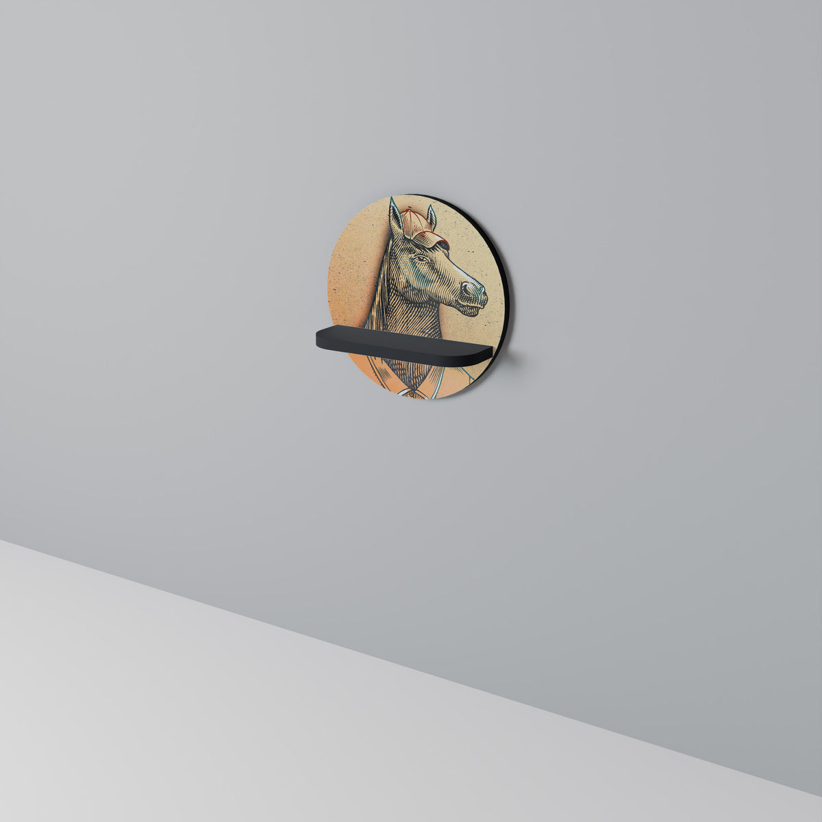 EQUINE SWAGGER Art Shelf