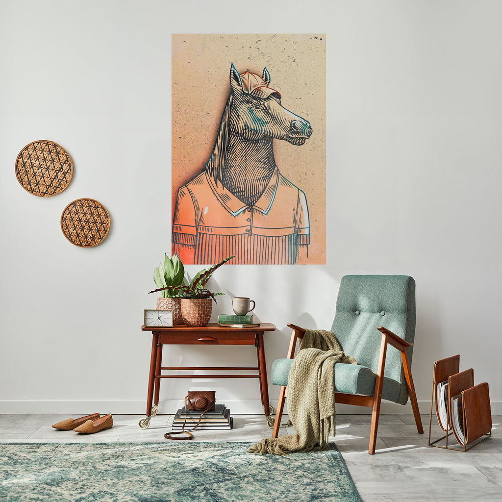 EQUINE SWAGGER Αφίσα με κόλλα και κολλήματα κάθετης σχεδίασης
