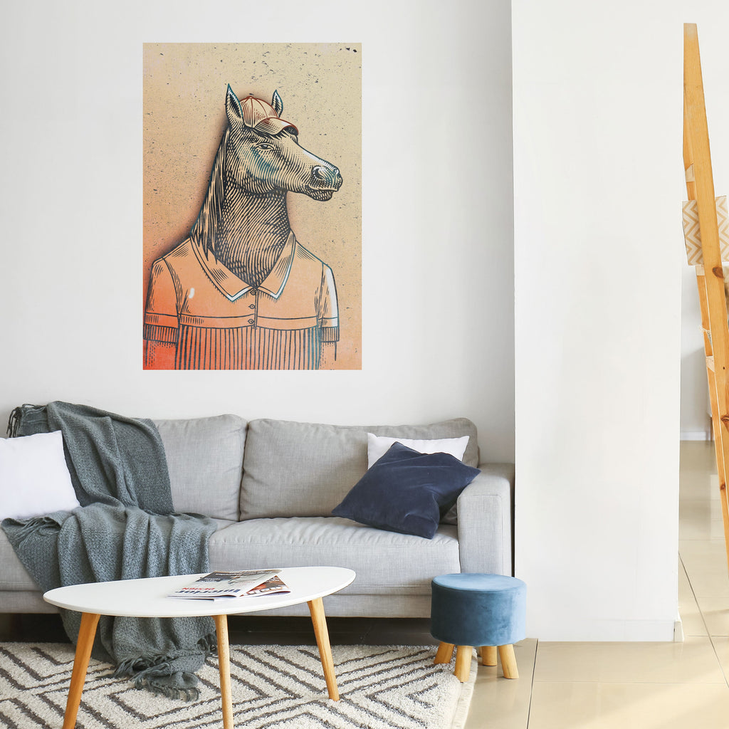 EQUINE SWAGGER Αφίσα με κόλλα και κολλήματα κάθετης σχεδίασης