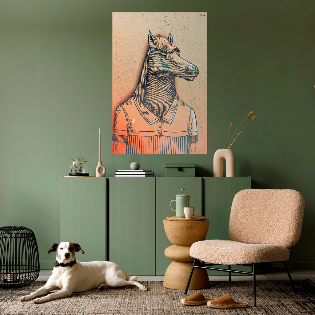 EQUINE SWAGGER Αφίσα με κόλλα και κολλήματα κάθετης σχεδίασης