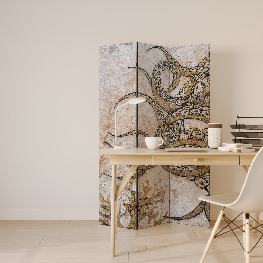 ECHOES OF ATLANTIS Παραβάν με 3 πάνελ