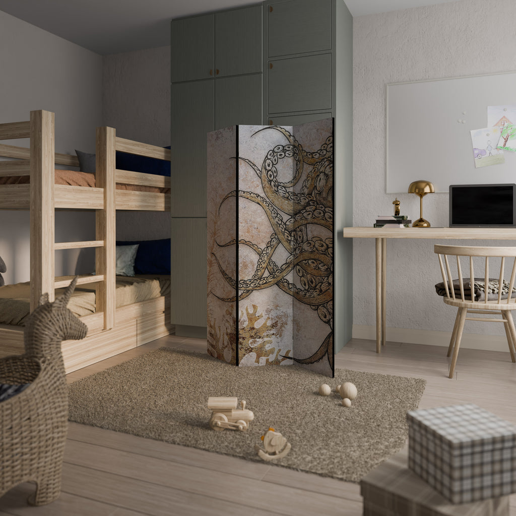 ECHOES OF ATLANTIS Παραβάν με 3 πάνελ