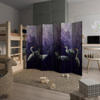 MYSTICAL CRANE GATHERING Παραβάν με 6 πάνελ