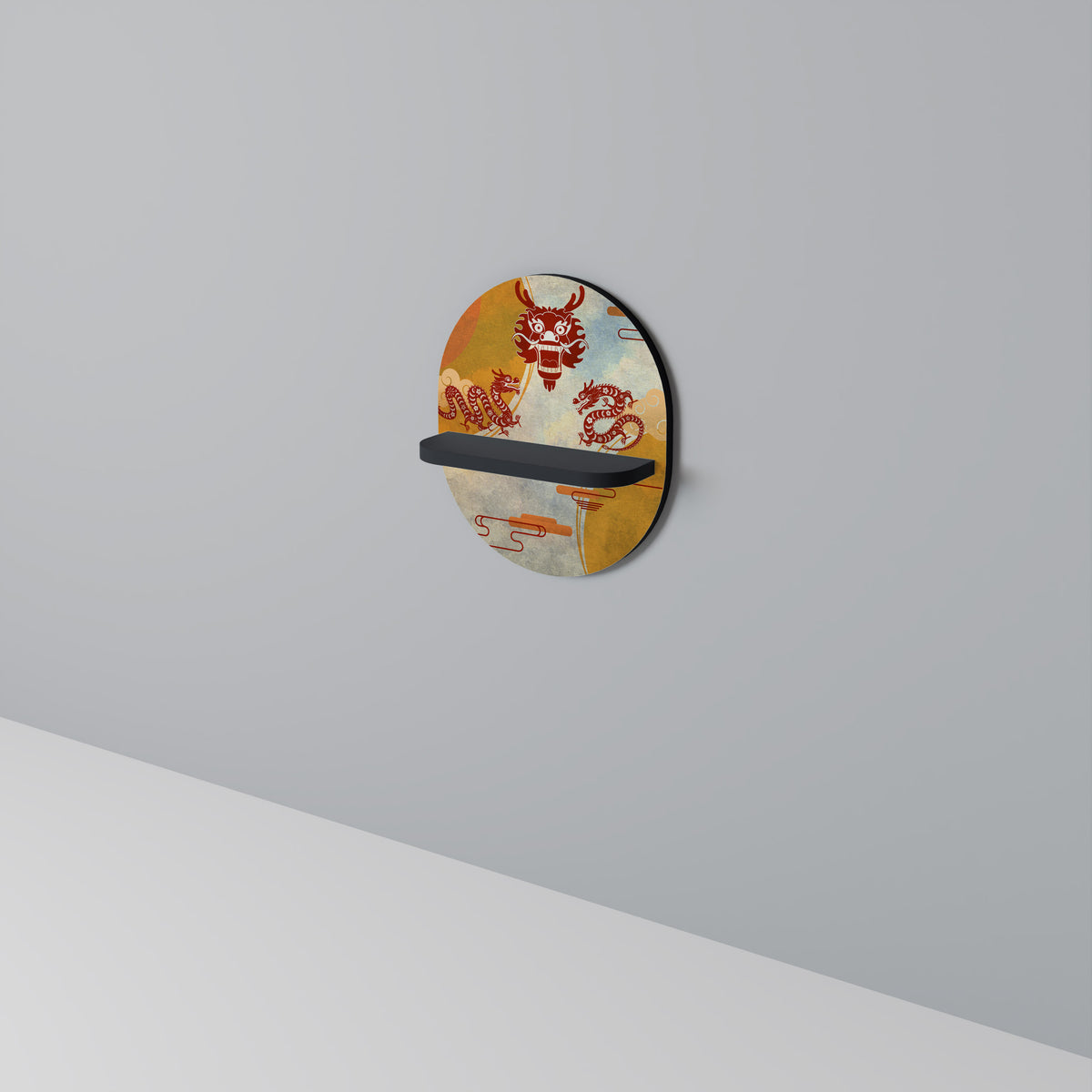 MYSTICAL DRAGON Διακοσμητικό Ράφι Art Shelf