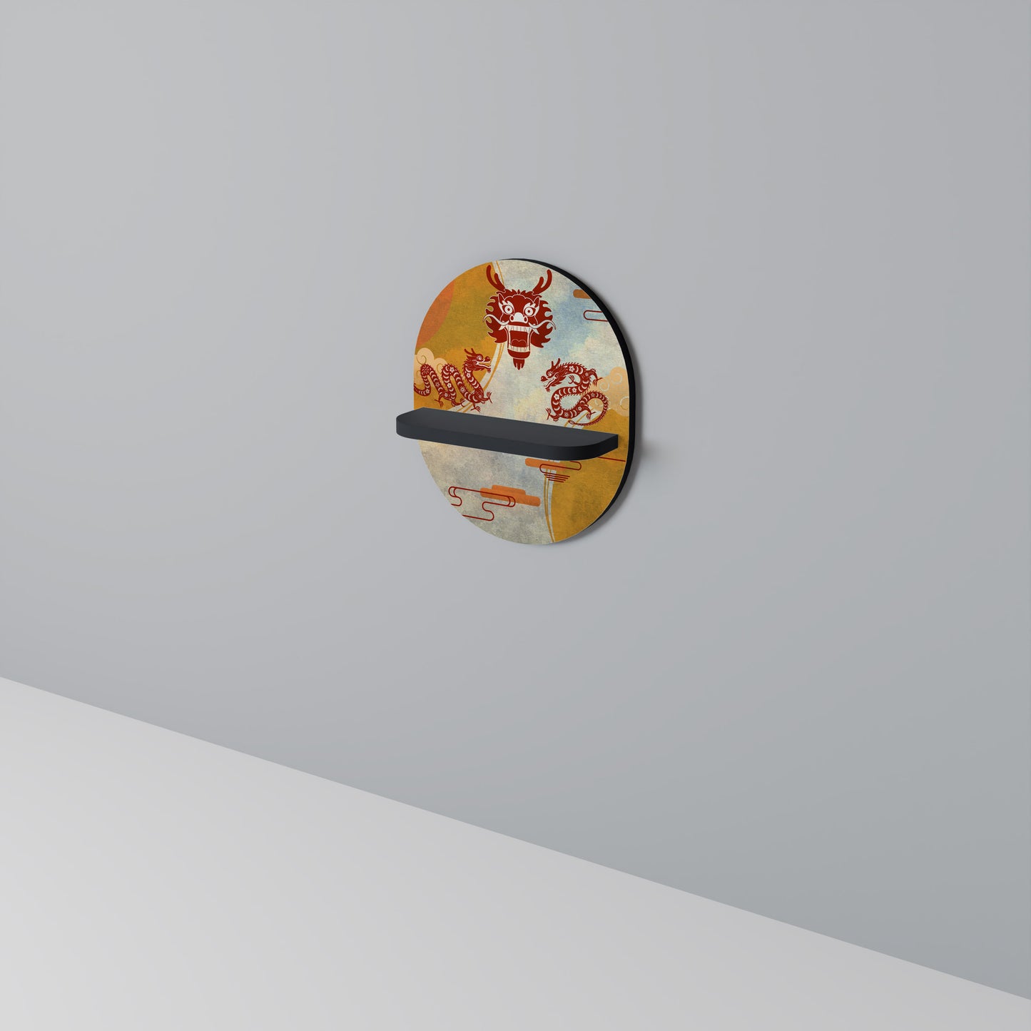 MYSTICAL DRAGON Διακοσμητικό Ράφι Art Shelf