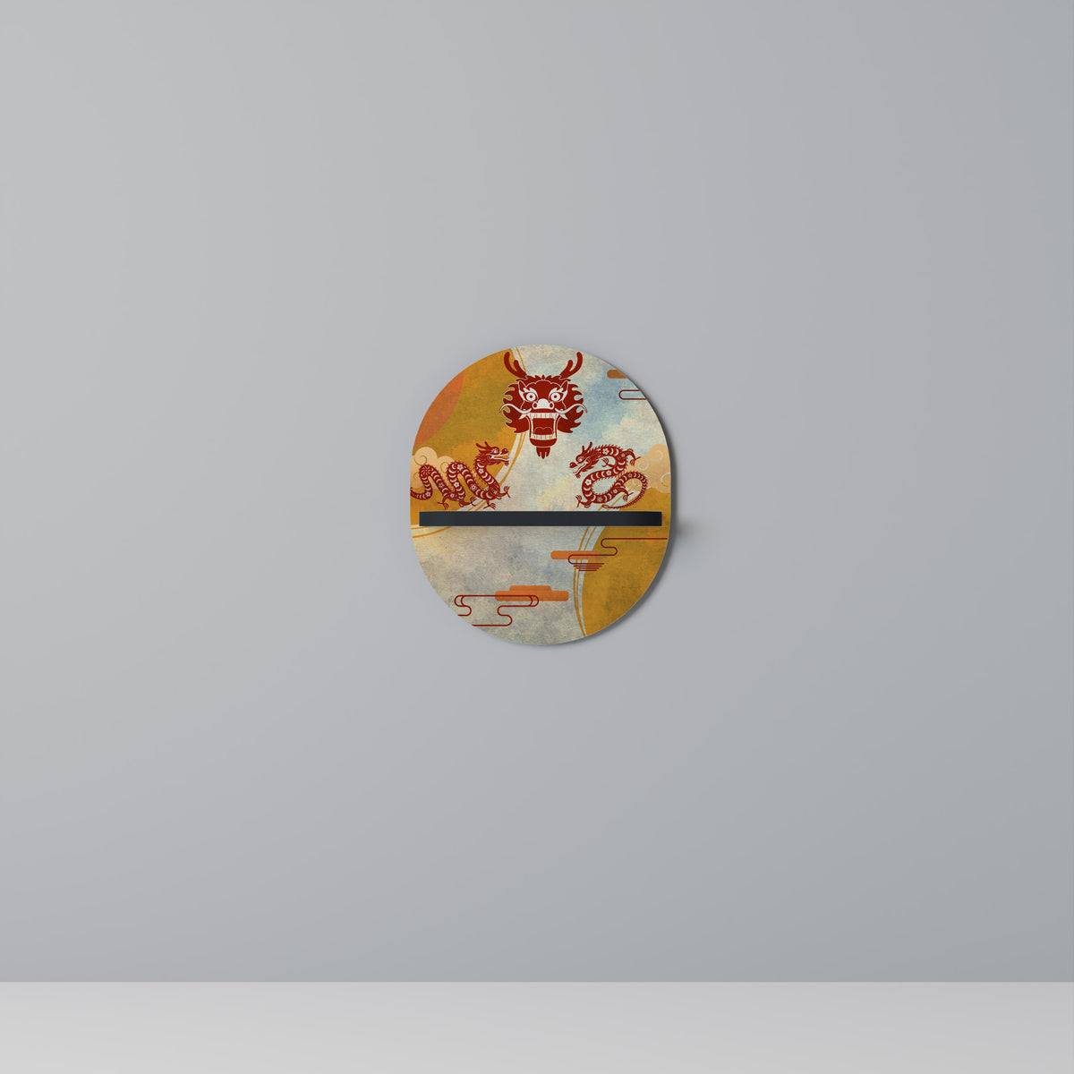 MYSTICAL DRAGON Διακοσμητικό Ράφι Art Shelf