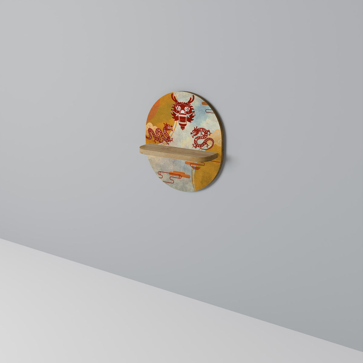 MYSTICAL DRAGON Διακοσμητικό Ράφι Art Shelf