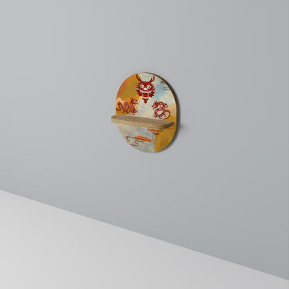 MYSTICAL DRAGON Διακοσμητικό Ράφι Art Shelf