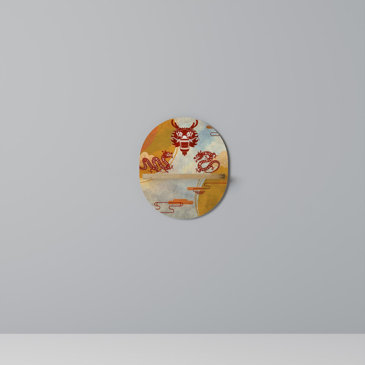MYSTICAL DRAGON Διακοσμητικό Ράφι Art Shelf