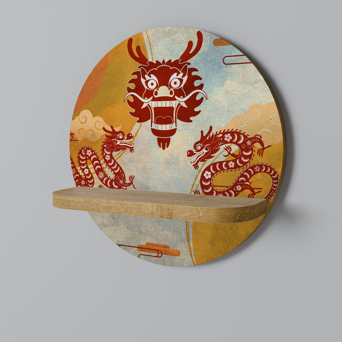 MYSTICAL DRAGON Διακοσμητικό Ράφι Art Shelf