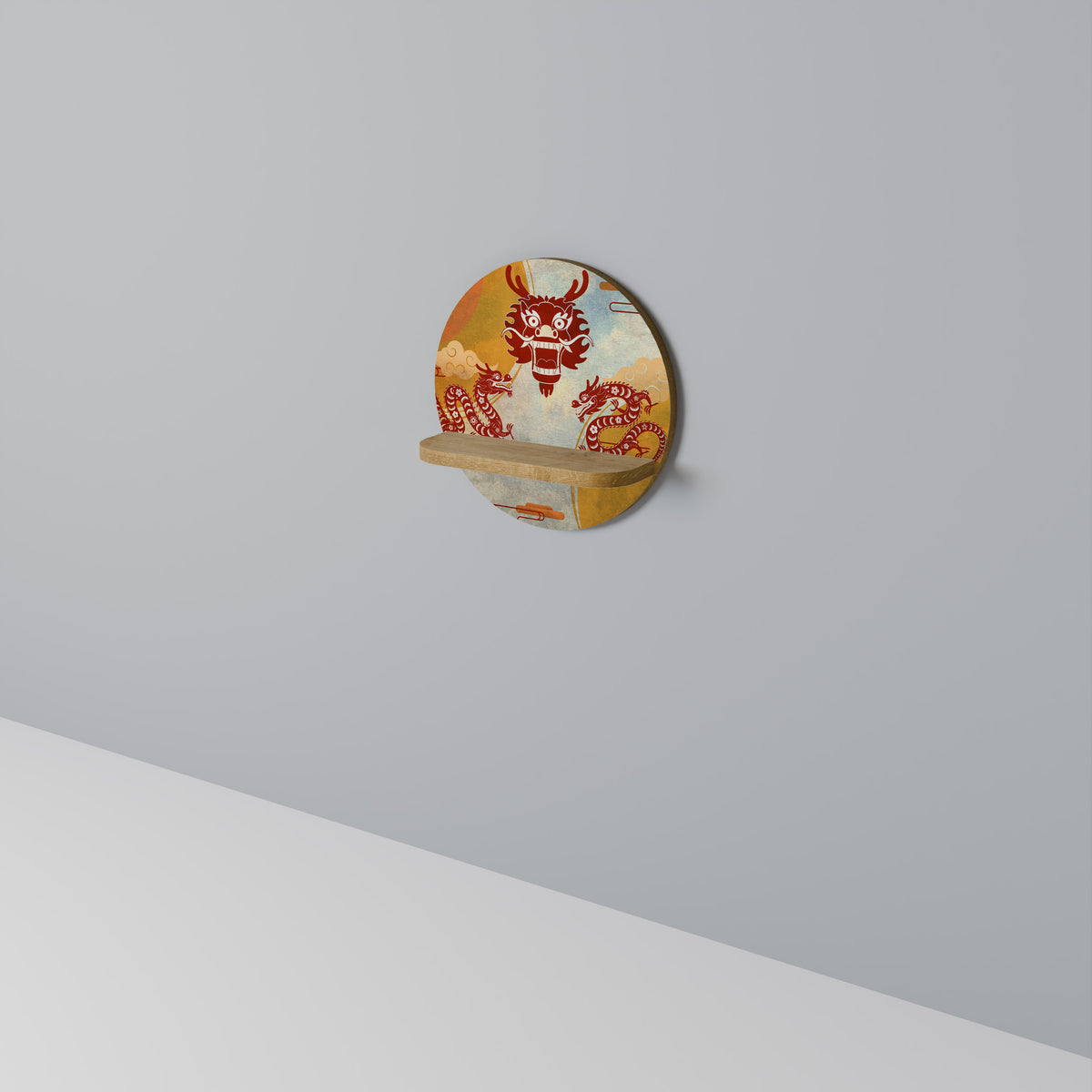 MYSTICAL DRAGON Διακοσμητικό Ράφι Art Shelf