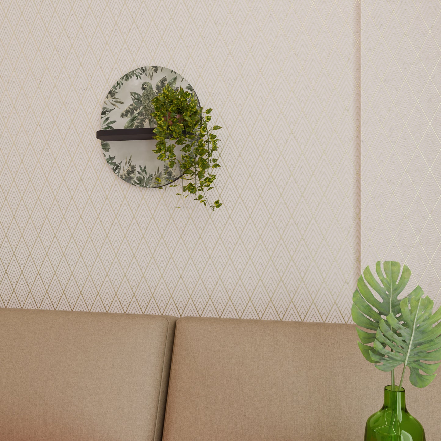 VERDANT ARINI Διακοσμητικό Ράφι Art Shelf