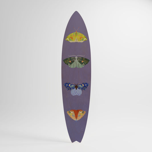 MOTH INTO THE FLAME Surfboard Decorative Panel