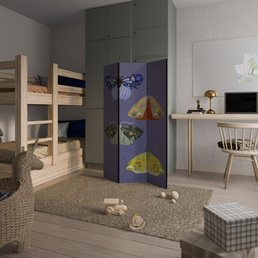 MOTH INTO THE FLAME Παραβάν με 3 πάνελ