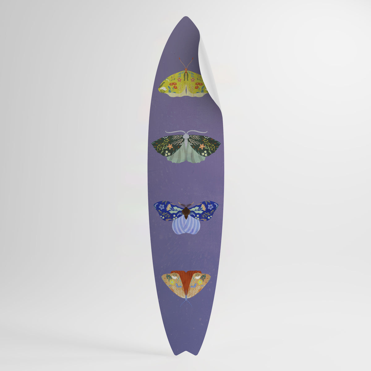 MOTH INTO THE FLAME Αυτοκόλλητη Αφίσα "Surf"
