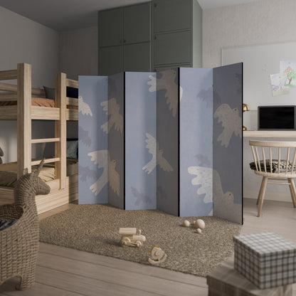 SLOWLY FLOAT 6-Panel Room Divider