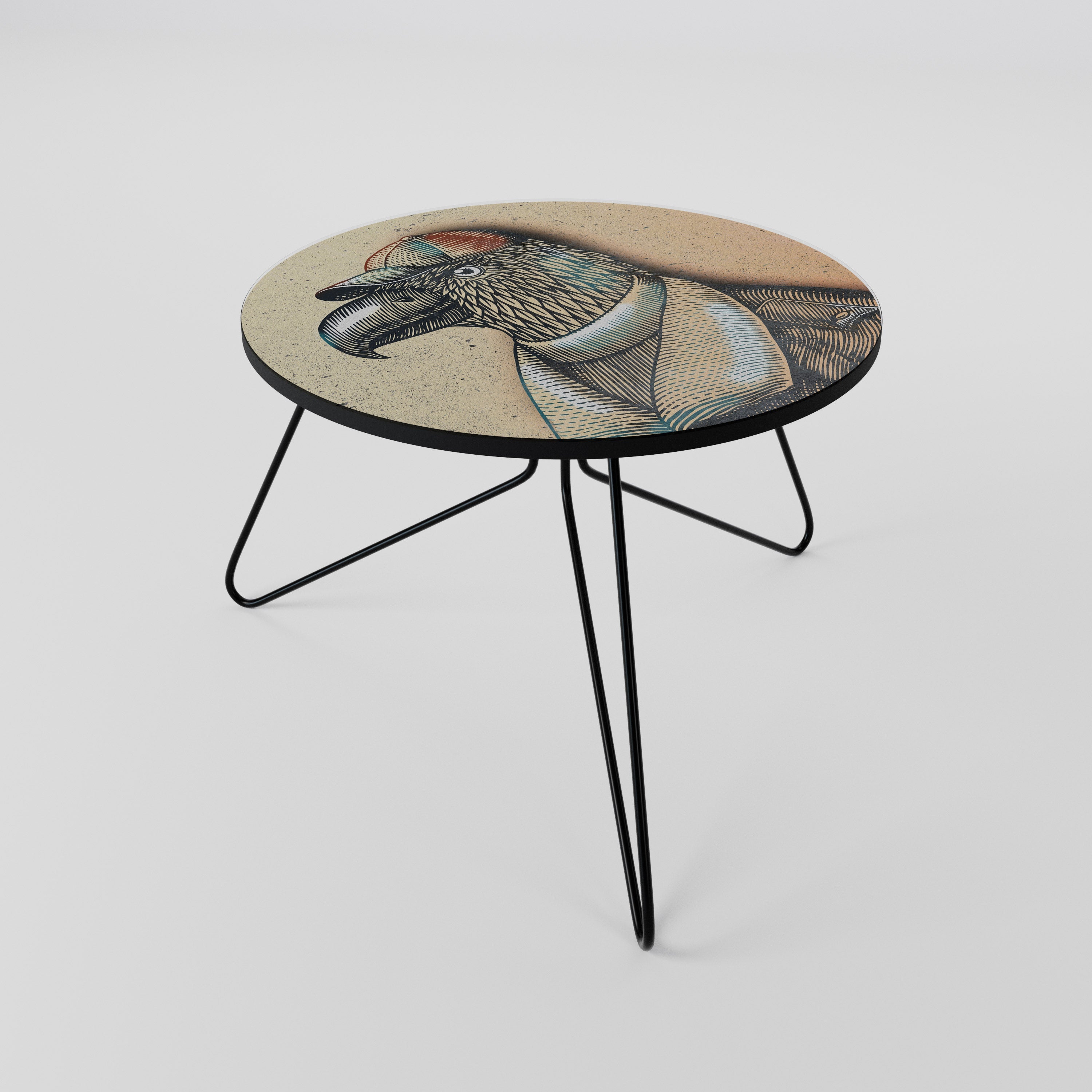 FEATHERED FASHIONISTA Coffee Table 60