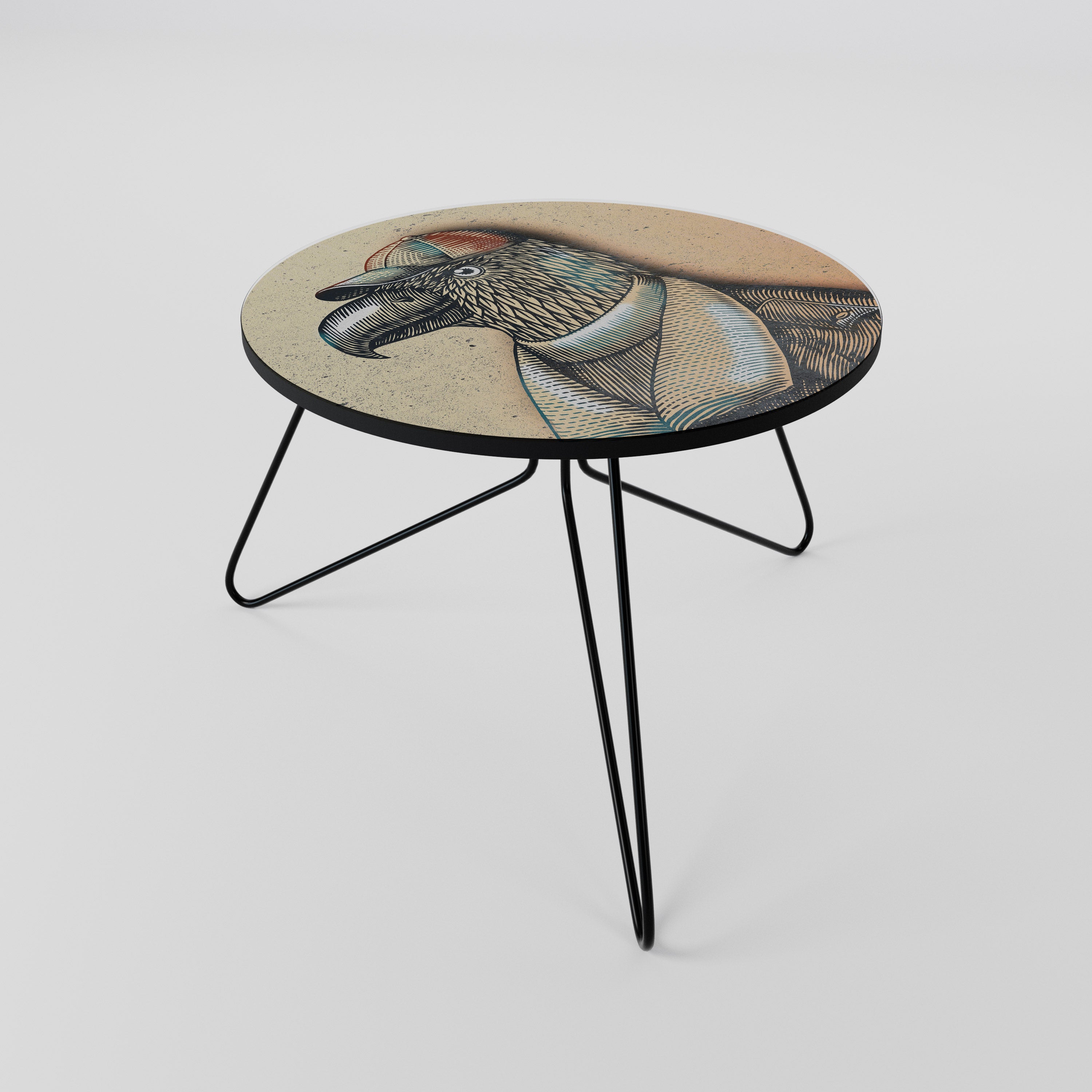 FEATHERED FASHIONISTA Coffee Table