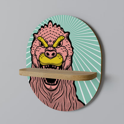 GODZILLA WELCOME Διακοσμητικό Ράφι Art Shelf