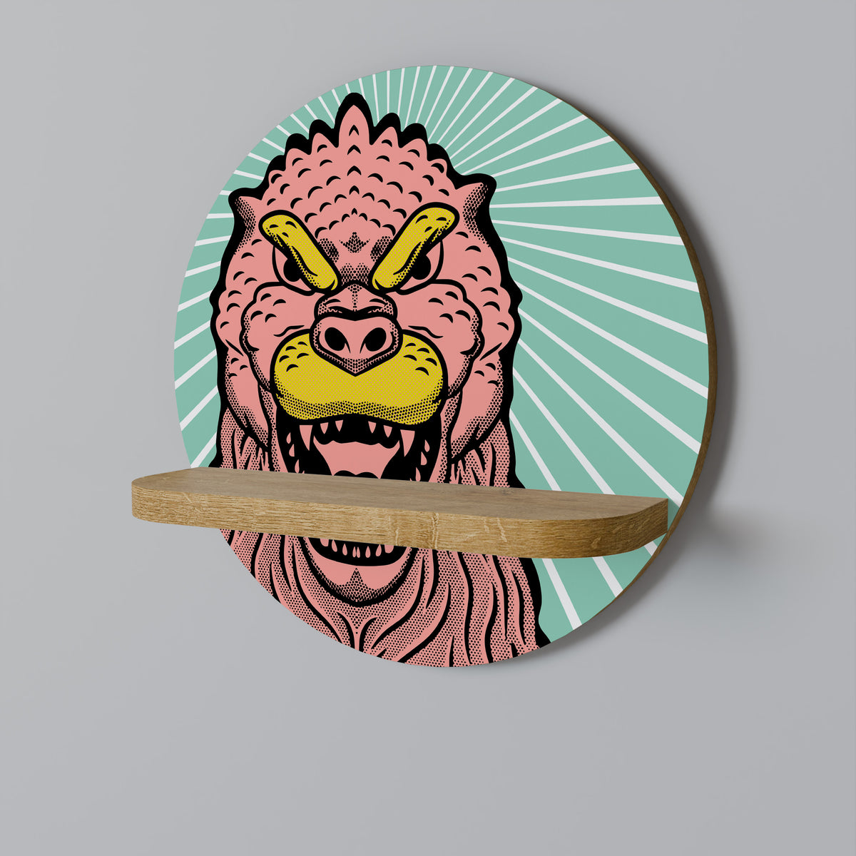 GODZILLA WELCOME Διακοσμητικό Ράφι Art Shelf