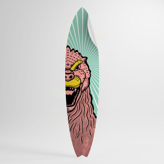 GODZILLA WELCOME Αυτοκόλλητη Αφίσα "Surf"