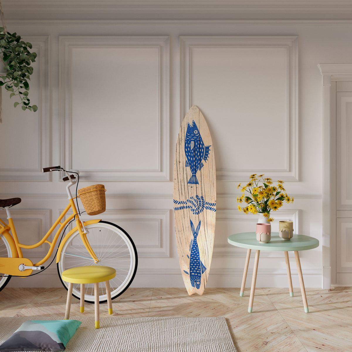 MARINE CREATURES Διακοσμητική σανίδα Surf