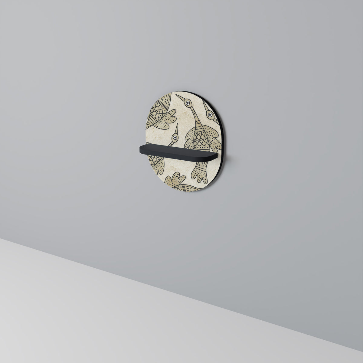 ALMONDINE SONGBIRD Διακοσμητικό Ράφι Art Shelf