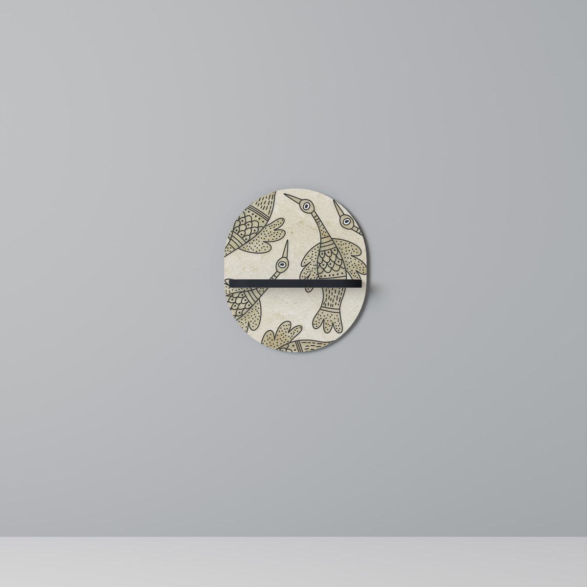 ALMONDINE SONGBIRD Διακοσμητικό Ράφι Art Shelf