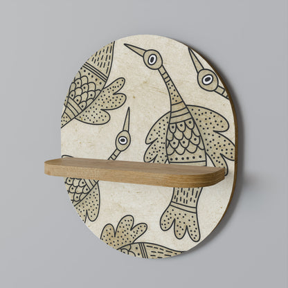 ALMONDINE SONGBIRD Διακοσμητικό Ράφι Art Shelf