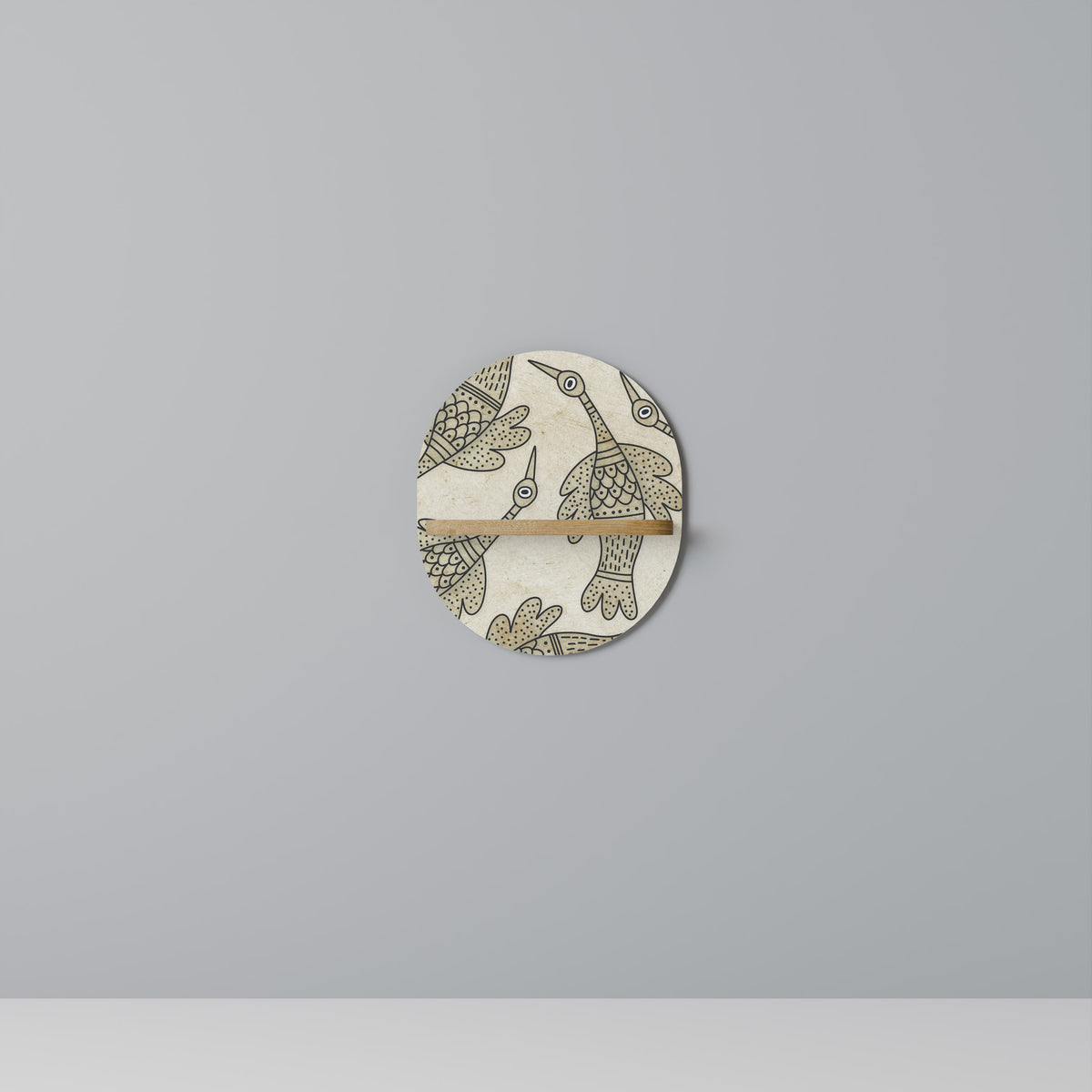 ALMONDINE SONGBIRD Διακοσμητικό Ράφι Art Shelf