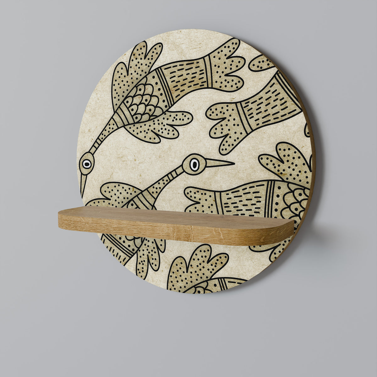 ALMONDINE SONGBIRD Διακοσμητικό Ράφι Art Shelf